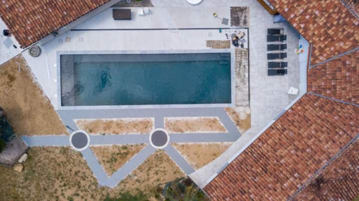 Terrasse de piscine Tarnos