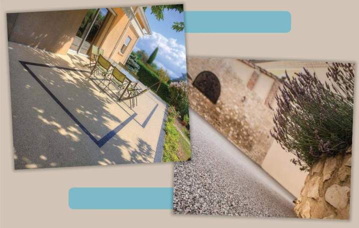 Pose de terrasse en travertin dans les Landes